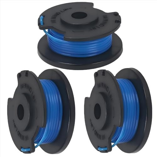 3 Pack Kärcher LTR 18-30 Strimmer Spool Replacement - Pre-Wound Grass Trimmer Line - Compatible with LTR-18-30 (14443120) & 2.444-016.0 Models