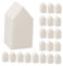 PERSELOSO 30pcs Reusable Makeup Powder Puff for Foundation and Blush Soft Body Powder Cosmetic Sponge for Daily and Party Design for Precise Application Gentle for Skin Care