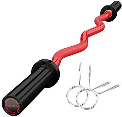 Olympiastange 120 Cm Legierungsstahl – 227 Kg Tragkraft, Mit Kugellager-Sleeves Für 50-Mm-Scheiben, Kraftdreikampf-Stange Für Kniebeugen/Kreuzheben/Bankdrücken (Heimstudio)