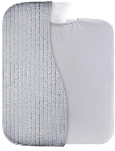 LegendTech 9L Extra Large Rubber Hot Water Bottle with Plush Cover for Neck, Shoulders, Feet, Hand Warmer & Cold Therapy
