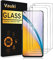 Vauki Lot de 3,Verre Trempé pour OnePlus Nord 2 5G/2T Vitre Protection Écran,Film HD Dureté 9H Glass Ultra Résistant Anti Rayures avec Haute Transparence à 99% Sans Bulles