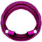 i! - 1m USB-C auf USB-C Premium Nylon Typ C Schnellladekabel Datenkabel für Handy Tablet Smartphone - pink