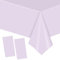 2Stück Einweg Tischdecke Hellviolett Papiertischdeck Roll Kunststoff Party Tischdecken,137*274cm Papiertischdecken Rolle Wasserdichte Tischtuch für Bienen Party,Kindergeburtstag,Hochzeiten,Weihnachten