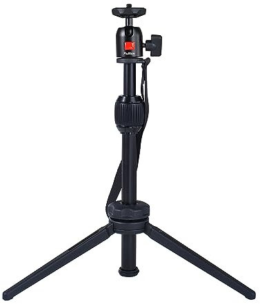 Tripod Stand Compatible with Anker Nebula Capsule Series, Universal Mini Camera Tripod, Aluminum Alloy Portable Projector Stand for Capsule, Capsule Max, and Capsule II with Swivel Ball Head
