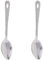 Genware NEV-300012 Serving Spoon with Hanging Hole, Stainless Steel, 12 (Pack of 2)