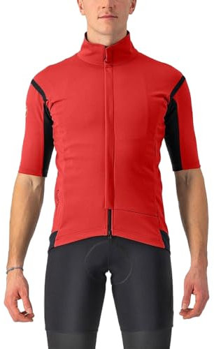CASTELLI 4522512-642 GABBA RoS 2 Jacket Men's POMPEIAN RED/BLACK REFLEX Size L