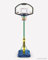 Spalding X Crayola Basketballkorb mit Mini-Markierungs-Set, 81,3 cm, Öko-Verbundwerkstoff, tragbar