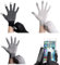 BZKSER Baumwollhandschuhe -3 Paar Touchscreen Feuchtigkeitshandschuhe Weiße Baumwolle Handschuhe über Nacht Schlafenzeit Heilung Schlaflotion HandSpa Behandlung Reparatur Raue Trockene Hände Haut