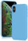 YATWIN Silicone Case for iPhone X/XS, Soft-Touch, Shockproof, DustProof, Antiskid Full Body Armour Phone Cover for Apple iPhone X/XS - Sky Blue