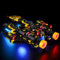 YEABRICKS LED Licht für 10355 Icons Blacktron Renegade Bausteine Modell (Bausteine Set Nicht enthalten)
