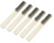 WRITWAA 5 Cepillos De Alambre De Limpieza Depuradores De Acero Inoxidable Cepillo De Acero Estropajo De Acero Inoxidable Depurador De Alambre De Bambú