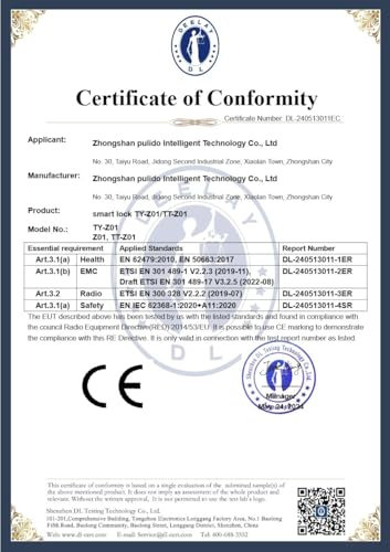Cerradura inteligente con conectividad para una entrada segura y sin llave a través de la aplicación móvil