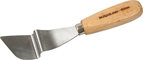 Multipick Locksmith Tool 45 mm Door Lock Opening Scraper, Key Lock, Stainless Steel, Polished, Made in Germany