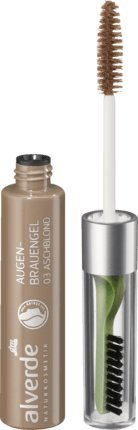 alverde NATURKOSMETIK Augenbrauengel aschblond 03, 6 ml, vegan