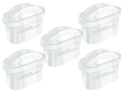 Dafi Universelle Wasserfilterpatronen Wasserfilter, Plastik, Weiß, 5 Stück (1er Pack), 5