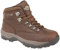 Northwest Territory Women's Peak Leather Waterproof Walking Hiking Trekking Boot, Brown Waxy, 4 UK