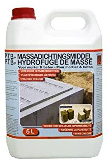 P.T.B.-Hydrofuge de masse - Imperméabilité- P.T.B. COMPAKTUNA - 5 L