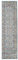 RugVista, Chillon, Teppich, Mittelflor, 80 x 300 cm, Läufer, Modern, Oeko-Tex Standard 100, Polypropylene, Flur, Schlafzimmer, Küche, Wohnzimmer, Hell Blau/Multi, Türkis