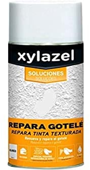Xylazel Soluciones Spray Repara Gotelé mate Blanco 400 ml, El embalaje puede variar