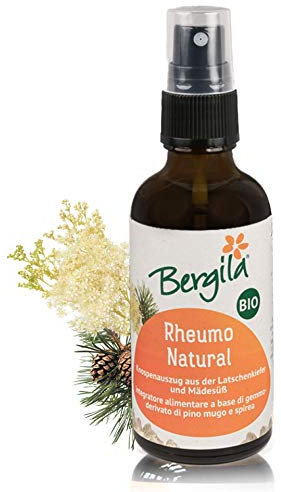 Bergila Gemmoderivato Rheumo Natural 50 ml bio - tintura madre - 100% naturale di materia prima biologica - qualità controllata e certificata
