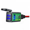 BESPORTBLE Sae to Usb/c Dual Output Motorbike Phone Charger 1.6m Extension Cable Easy Install