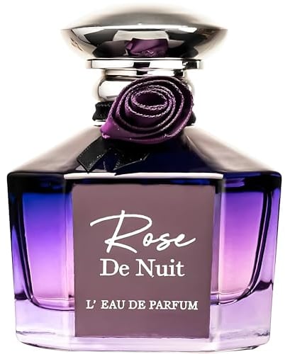 Rose De Nuit by PARIS CORNER 100ml L'Eau De Parfum for Women | Discover Ladies' Perfumes, Captivate the Senses, Classic Women's Perfumes | Find Your Signature Scent: Dive into this Perfume For Women