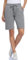 MOVE BEYOND Bermuda da Donna con 3 Tasche con Coulisse Pantaloncini Sportivi da Donna da Allenamento Salotto Yoga, Grigio, XXL