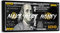 Hustling Sharks Motivationsbilder als XXL Wandbild Make More Money - Dollar-Geldschein - Premium Panorama-Leinwandbild
