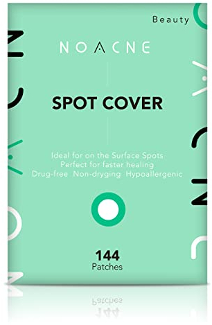 Pimple Patches, Spot Patches, NOACNE Hydrocolloid Patches for Acne Spot Treatment Sticker Anti Blemish Acne Patch 144 Dots, green