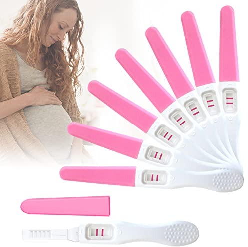7 Pcs Test De Grossesse, Pregnancy Test, DéTection PréCoce Fiable Et Rapide De RéSultat De Grossesse,Tests De Grossesse PréCoce, EmballéS Individuellement Test - B