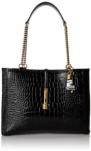 GUESS DESIDERIA Flap SHOUL, Bag Women, Bla, Taille Unique