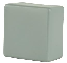 Endkappe Abdeckkappe Schutzkappe Solarschiene PV Photovoltaik 40 x 40 mm grau (RAL 7040) 10 Stück