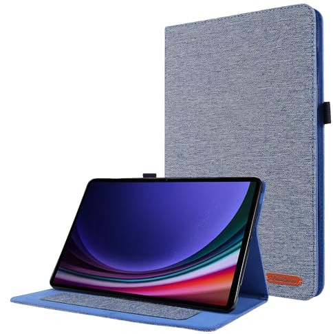 Lobwerk Tablet Hülle für Samsung Tab S9+ Plus 2023 SM-X810 SM-X816B SM-X818U 12.4 Zoll Slim Case Etui mit Standfunktion und Auto Sleep/Wake Funktion