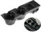 ACLONG Mittelkonsole Aufbewahrung Münzhalter Getränkehalter Für BMW 3 Series 3ER E46 1997-2006 51168217953 51168217957 Cupholder, Schwarz