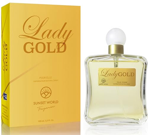 Lady Gold - Kompatibel mit Lady Milion. Eau de Cologne Intensiv 100 ml, Pheromone Parfum Damen, Äquivalentes Parfüm