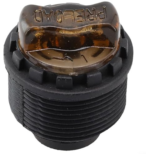 Bouchon de verrouillage de réparation de fourche avant pour vélo, bouton de réglage de la précharge de vélo, bouton de réparation de fourche de vélo (29,6 mm)