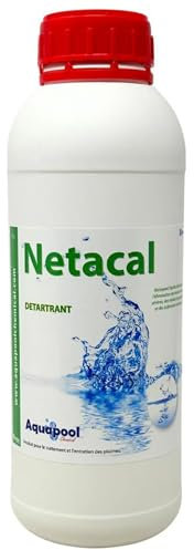 Netacal | Nettoyant Détartrant pour Piscines | Élimine efficacement Les impuretés et Les incrustations 1L