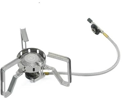 Fire-Maple FMS-125 Pro Réchaud à Gaz Portable pour Camping Brûleur de Cuisine Mini Pliable 3200W avec Allumage Piézoélectrique Bushcraft, Voyage, Randonnée en Plein Air