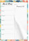 Thboxes Magnetic Weekly Meal Planner and Shopping List Pad for Fridge, 60 Sheets Tear-Off Food Planner Undated Magnetic Notepad for Fridge-for Meal Planning Shopping, 1 Year of Use, 25 X 17.5 cm