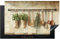 KitchenYeah© Protection Plaque Induction 85x52 cm Protege Deco Cuisine Cache Protège De Cuisson Accessoires Bois - Ustensiles de Cuisine - Nature Morte - Carreaux de Faïence