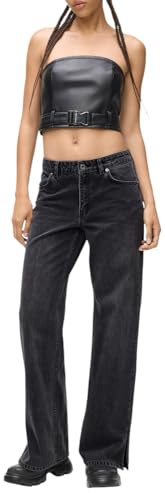 Karl Lagerfeld Jeans Damen Low Rise Wide Leg Denim