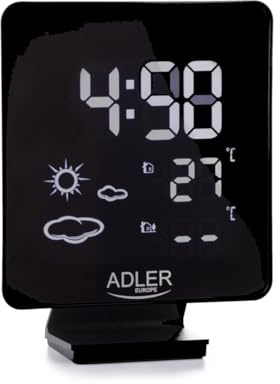 Adler AD 1176 Wetterstation, Schwarz, One Size
