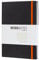 WORKFLO Worknotes Notizbuch b5 kariert - iPad Größe - Das Notizbuch für Kreative und Macher, 128 perforierte Seiten, 80g/qm, Softcover, schwarz, Tablet Größe