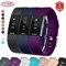 FunBand® für Fitbit Charge 2 Armband,Klassisch Verstellbares Ersatz weiches Silikon Sporty Wrist Strap Band Armbanduhr Uhrenarmband Schlaufe Armbänder für Fitbit Charge 2 Smartwatch (Small & Large)