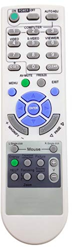 Leankle Fernbedienung RMT-PJ31 für NEC Projektoren NP-M260W, NP-M260X, NP-M271X, NP-M300W, NP-M300WS, NP-M300X, NP-M300XS, NP-M311W, NP-M311X, NP-P350W, NP-P350X, NP-P401W