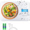 MegaWise Balance de cuisine numérique rechargeable de 15 kg - Poids en grammes et onces pour la cuisson - Graduation précise de 1 g - Fonction tare de conversion de 5 unités - Verre trempé étanche