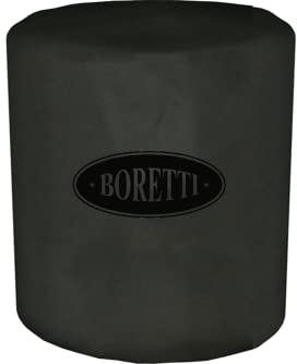 Boretti Abdeckhaube Grill Tonello| Für Kohlegrill | Grillabdeckungen | Aus Polyester | Gewicht: 1 kg | Farbe: Anthrazit