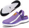 Zoccoli Sabot Donna Pantofole Scarpe da Mare Spiaggia Sandali Estate Leggero Antiscivolo Slip-on Clogs Ciabatte Viola 43