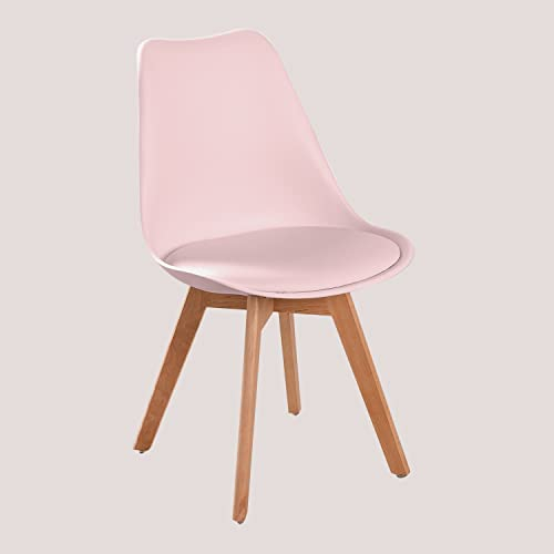 SKLUM Stuhl Nordic Rosa Haselnuss