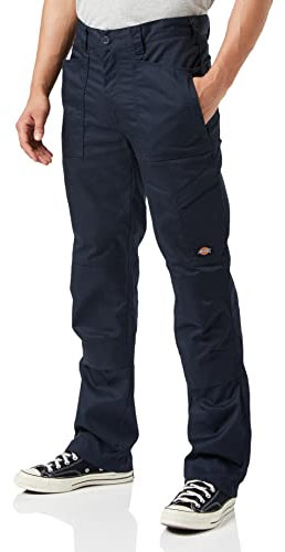 Dickies, Men's, Action Flex Trouser, Navy Blue, 38W / 34L